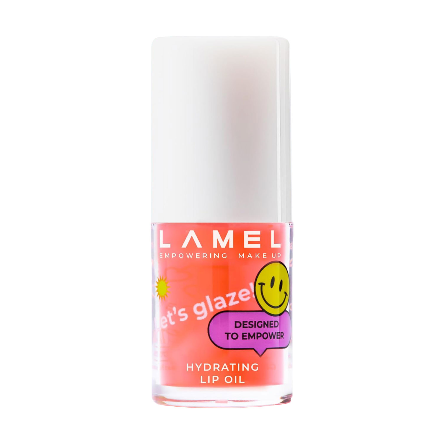 Уцінка! Зволожувальна олія для губ LAMEL Make Up Let'S Glaze тон 402, 4 мл