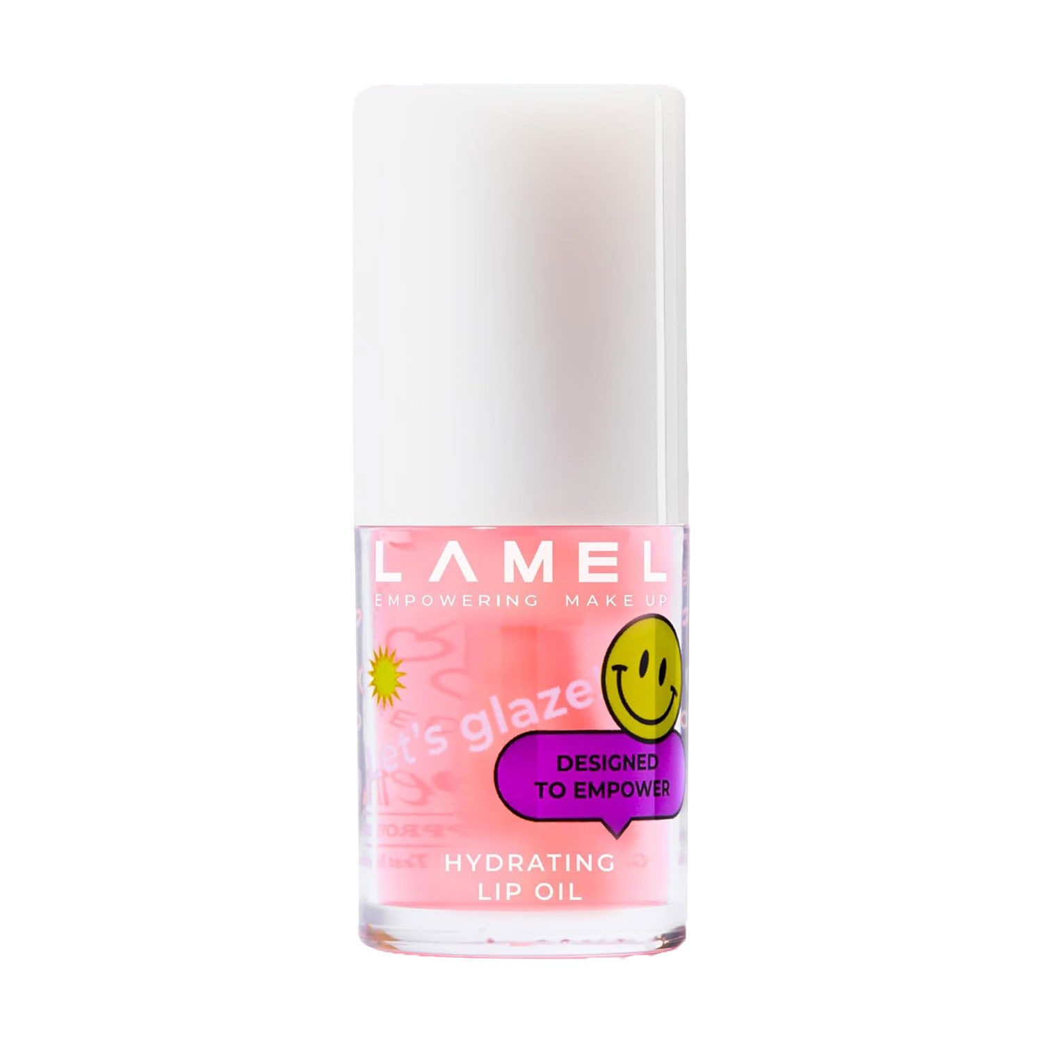 Зволожувальна олія для губ LAMEL Make Up Let'S Glaze тон 401, 4 мл